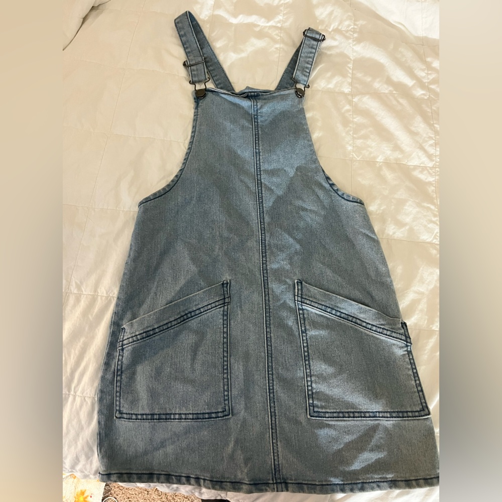 Denim Fitted Mini Dress